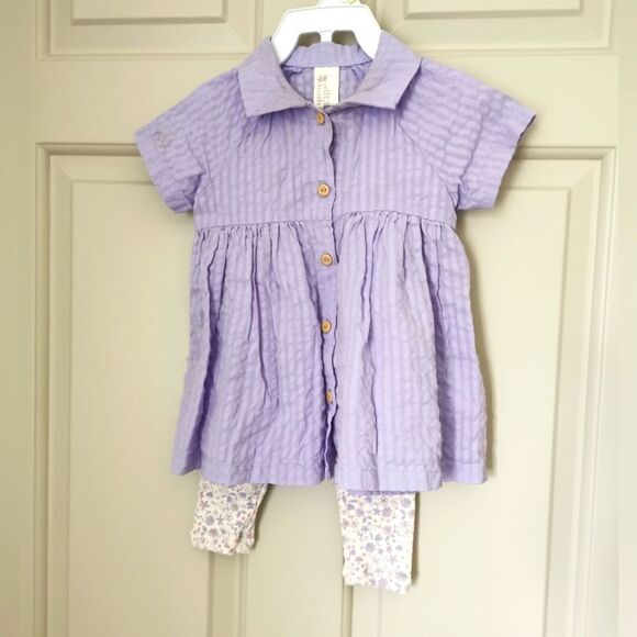 2/$30 H&M 2 piece set 6-9 m - Picture 1 of 4